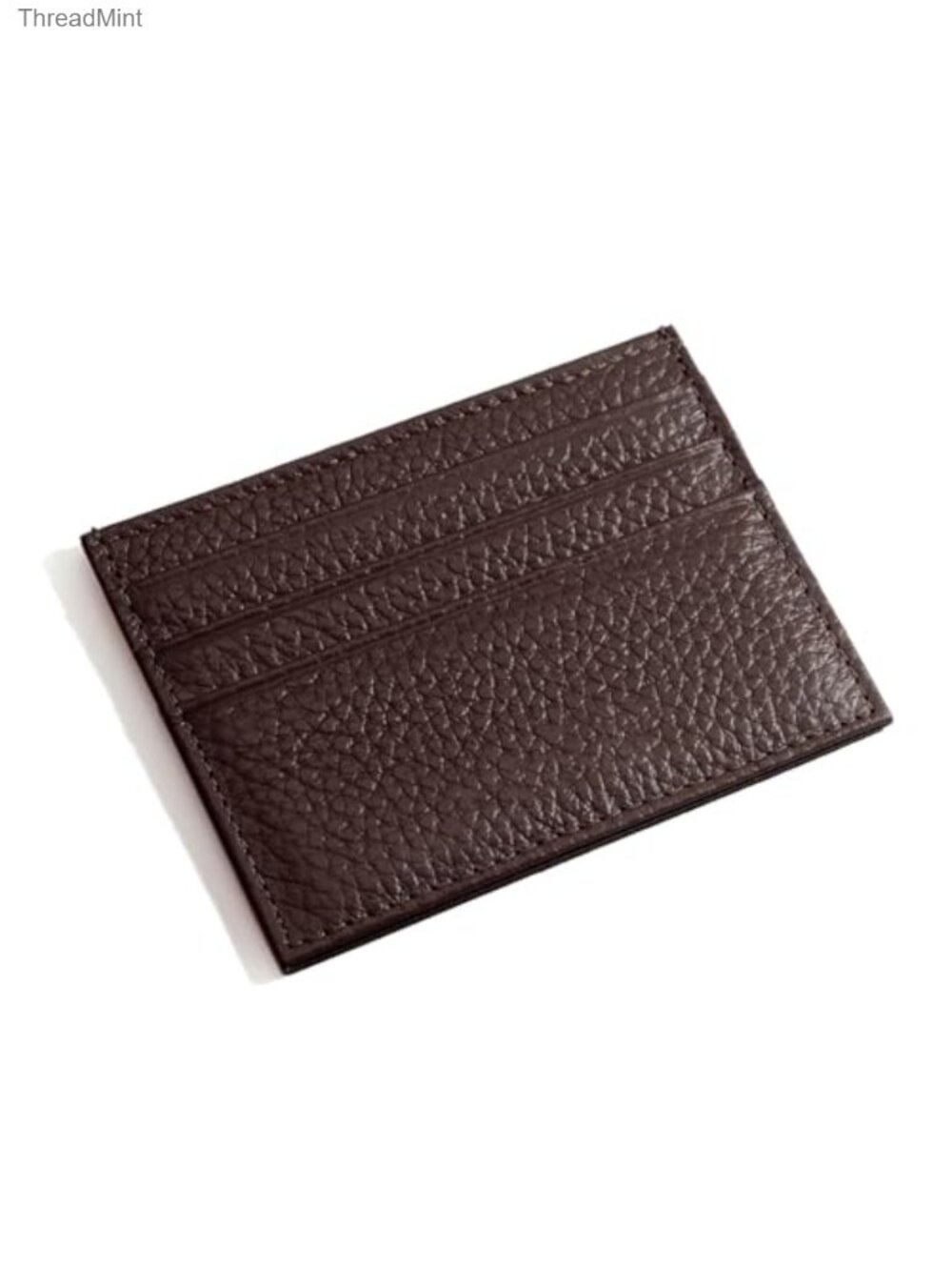 Genuine Leather Slim Credit Card Wallet RFID Minimalist